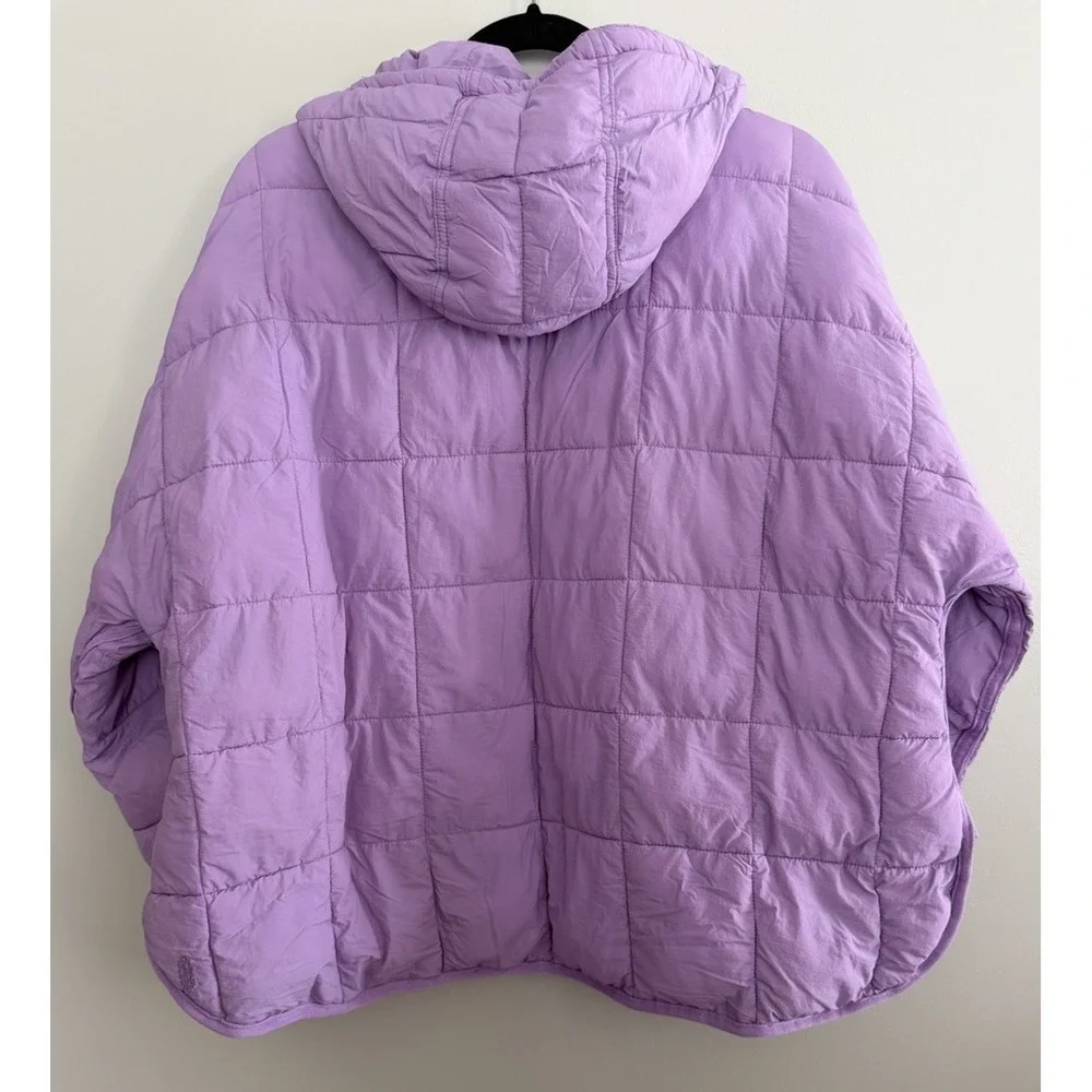 Free People Movement Pippa Packable Pullover Puffer Lavender Women's Size Small